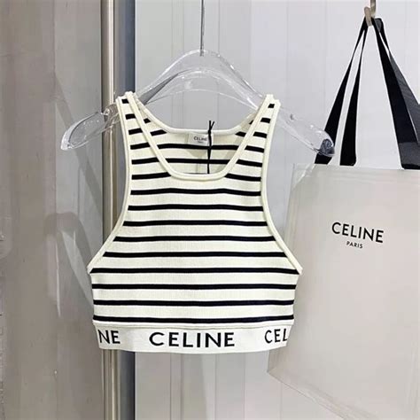 celine crop top price|Celine Crop Top .